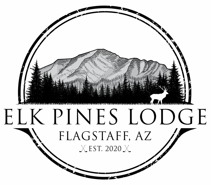Elk Pines Lodge, Flagstaff AZ badge logo